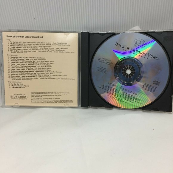 CD Book Of Mormon Soundtrack The Church Of Jesus Of Jesus Christ Latter Day - Picture 2 of 2